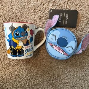 Stitch wristlet and mug